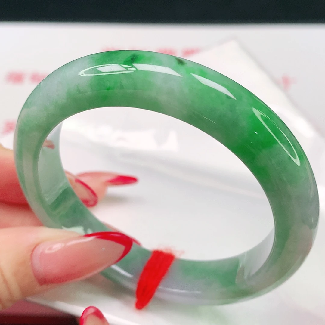 翡翠未镶嵌手镯天然翡翠2069