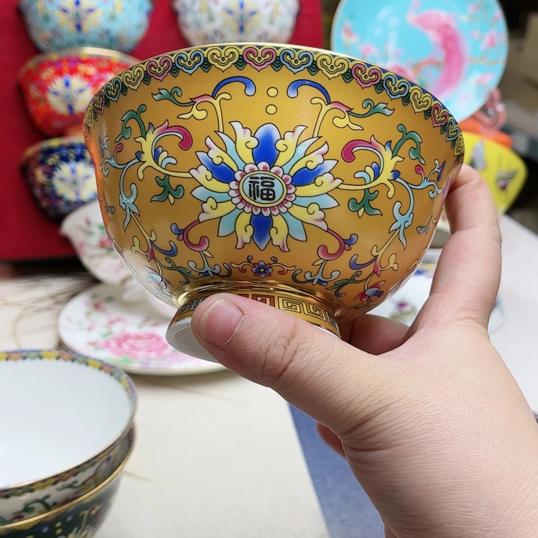 【闪购商品】珐琅5英寸6土豪金。。。。