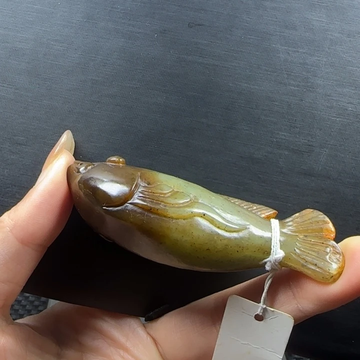 飞***鹰和田玉未镶嵌挂件