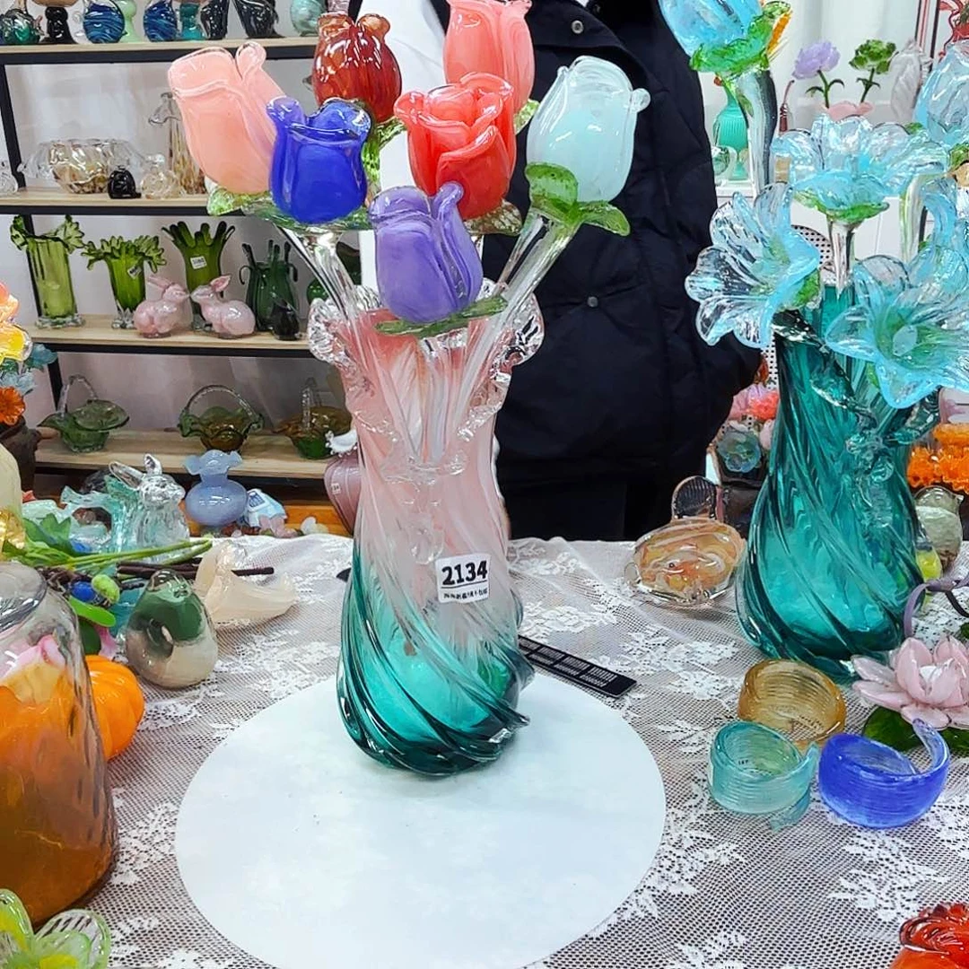琉璃花瓶花器艺术品
