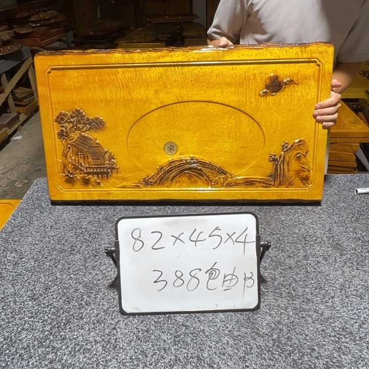 楠木实木家具根雕茶盘