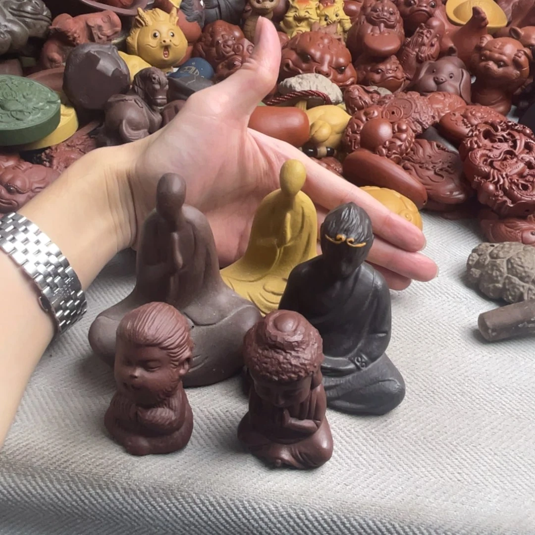 紫砂茶宠紫砂瑕疵