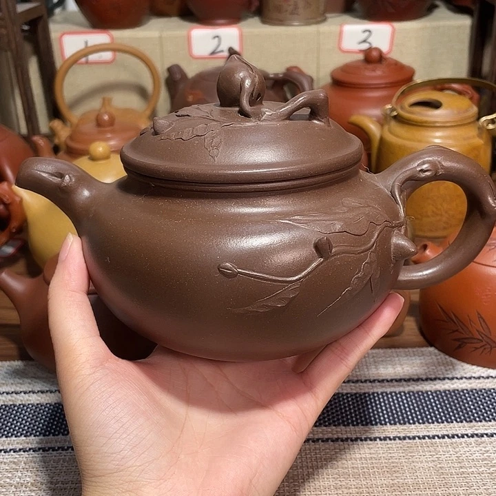 茶壶紫砂紫砂宜兴紫砂壶微瑕6