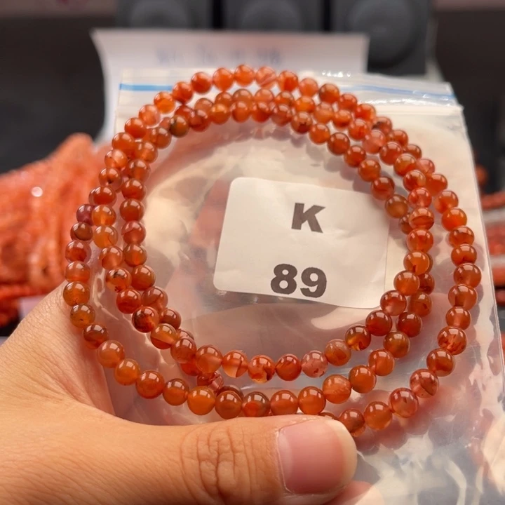 南红玛瑙未镶嵌多样性发货默认微瑕5mm