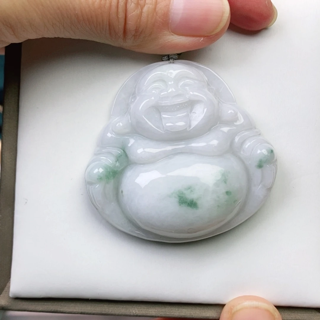 翡翠颈饰未镶嵌_***_佛公