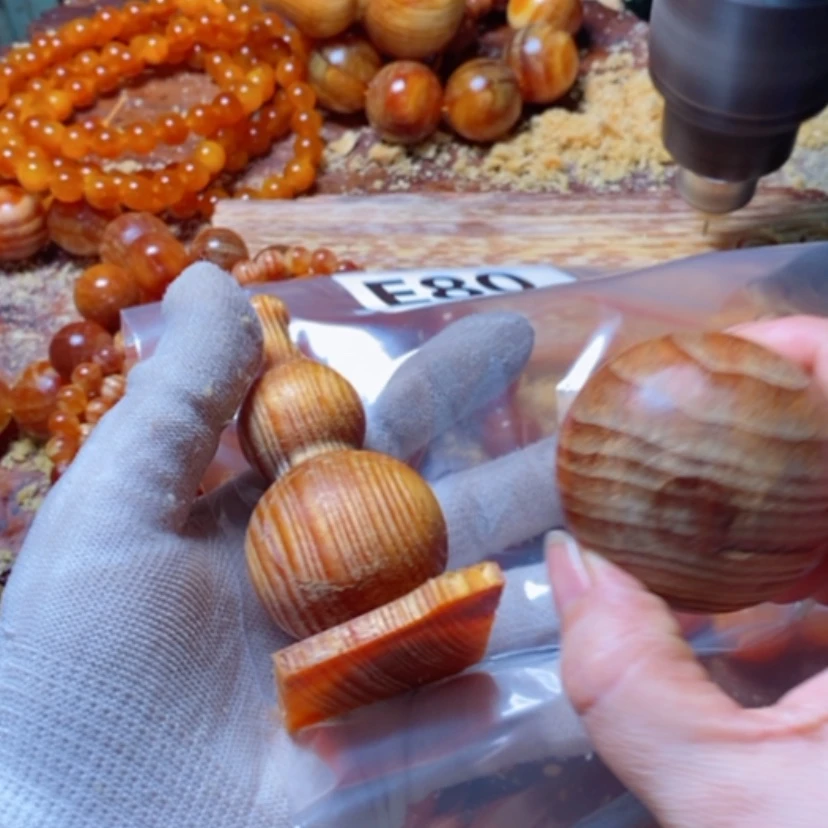 【闪购商品】松木（琥珀木）手串/手链敏*