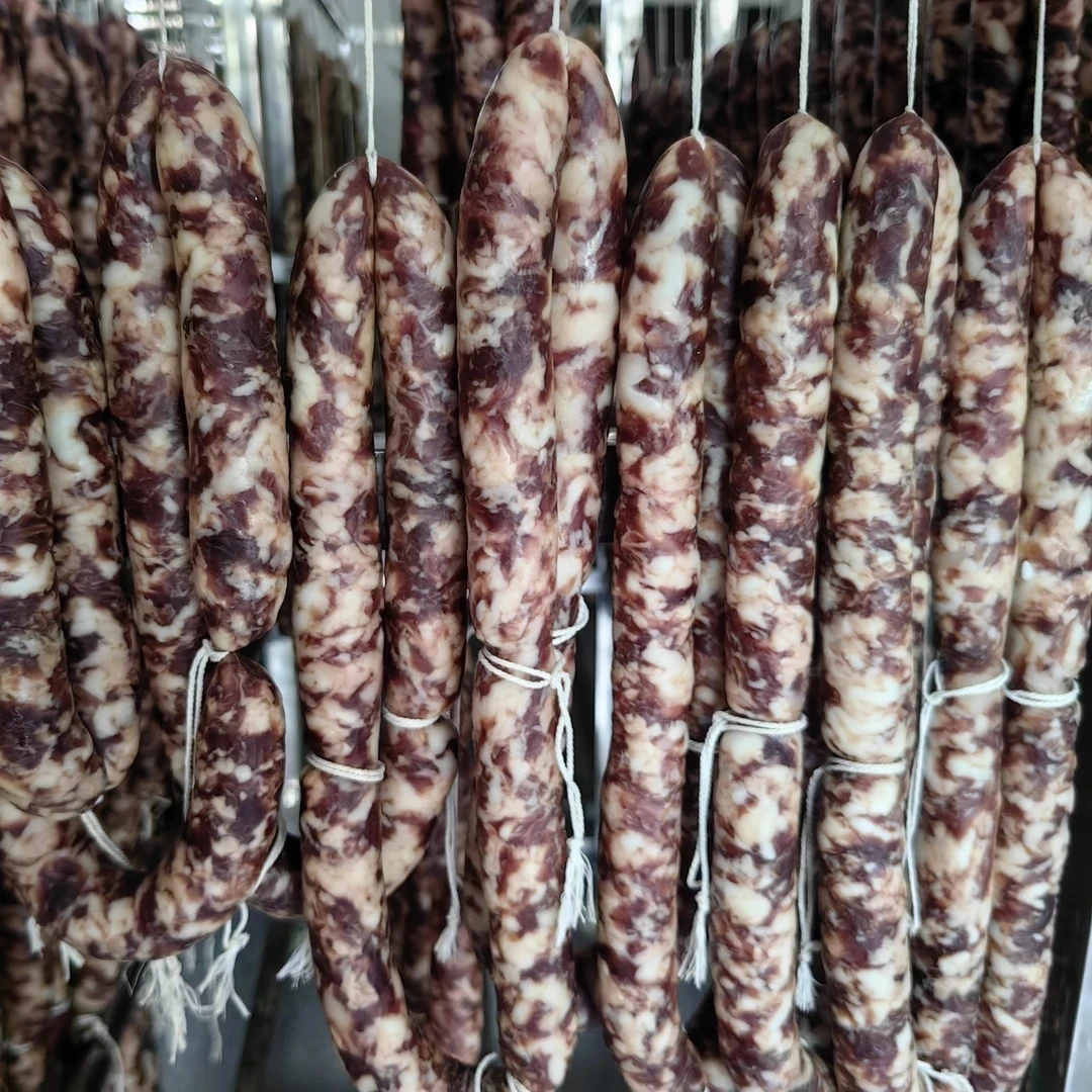 跑山黑毛猪手工原味香肠（微糖）