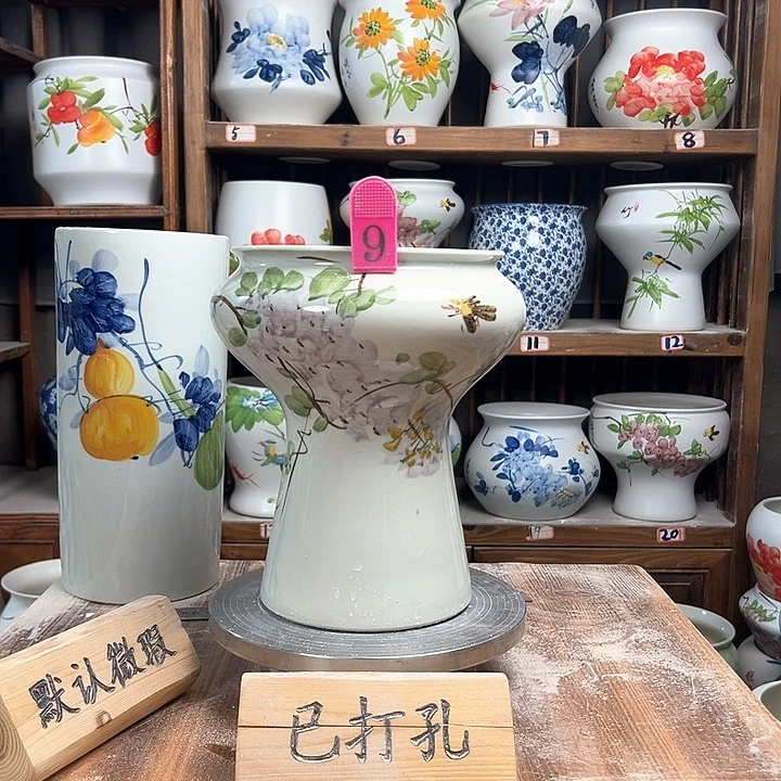 摆件9大微瑕新款陶瓷陶瓷