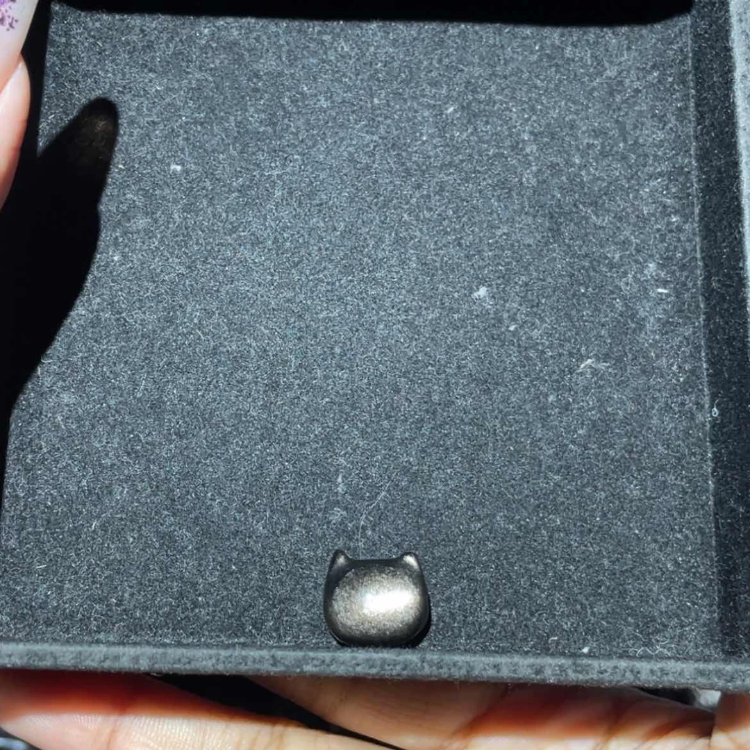 【闪购商品】未镶嵌黑曜岩珠宝奇石T****t