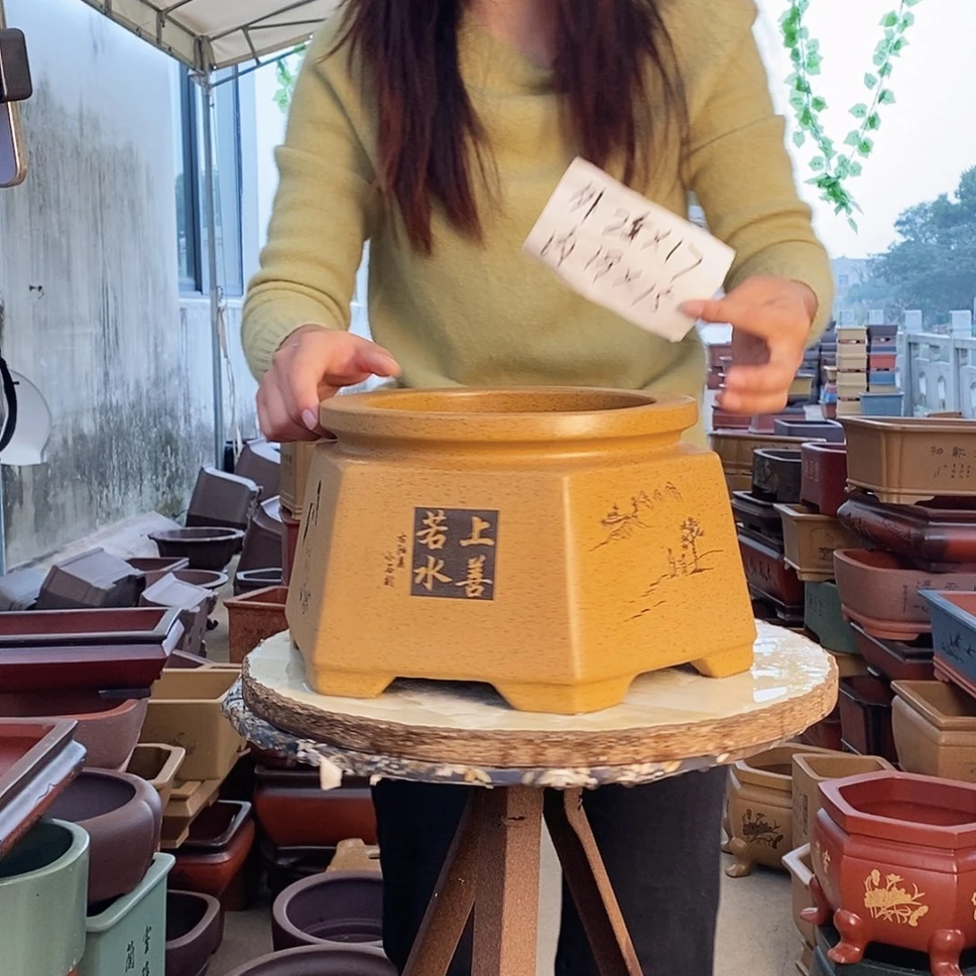 花盆紫砂紫砂花盆