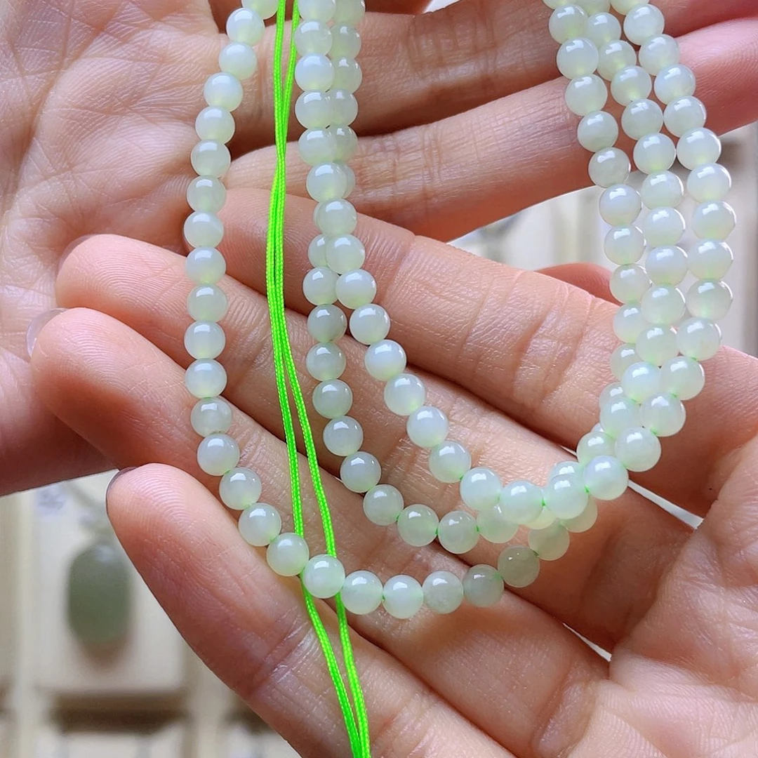 手串未镶嵌和田玉柠*果