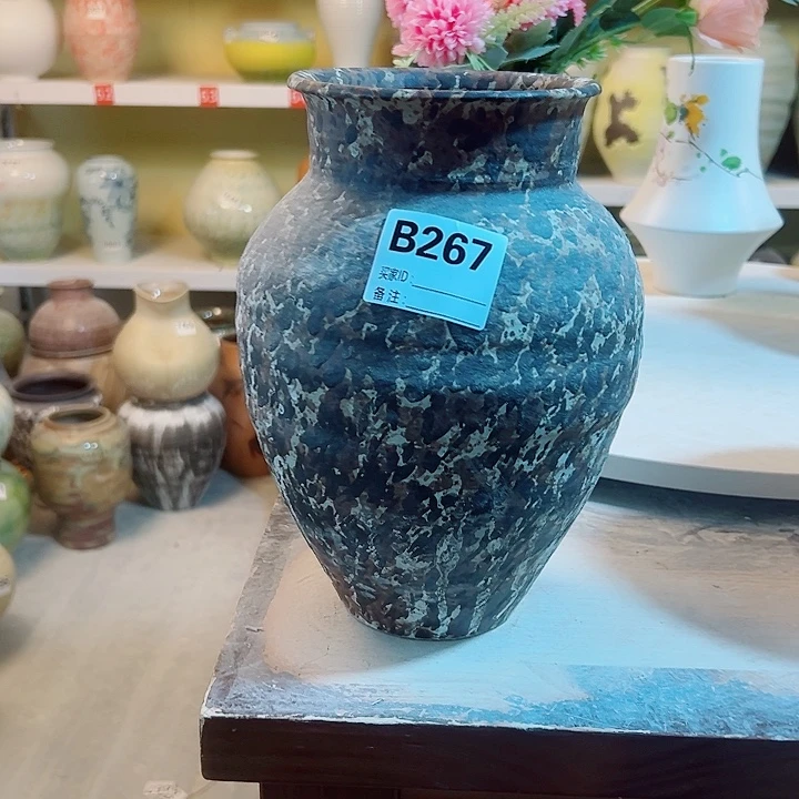 凤***槃陶瓷精品口10，高26，267，摆件