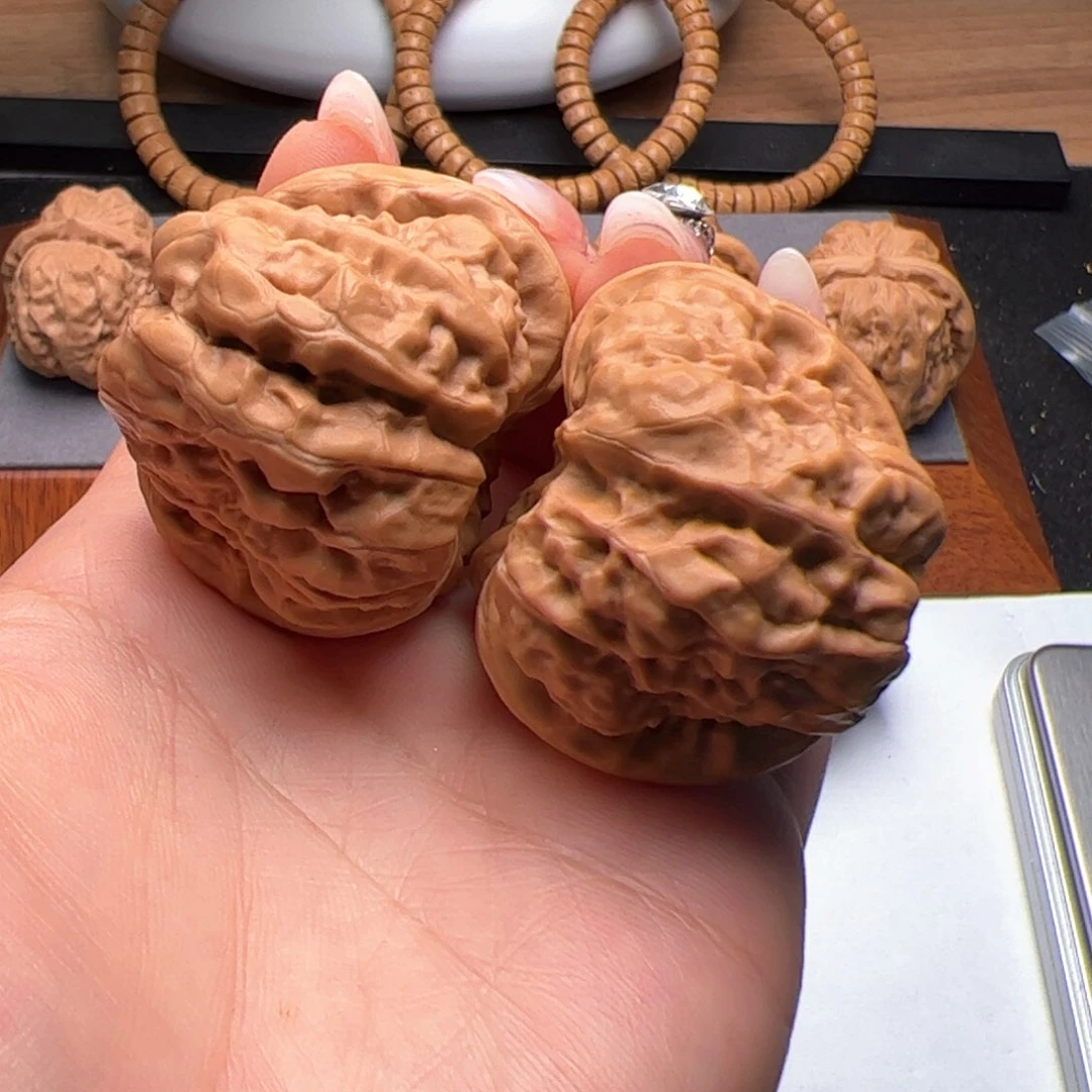 文玩核桃把件蛤蟆40