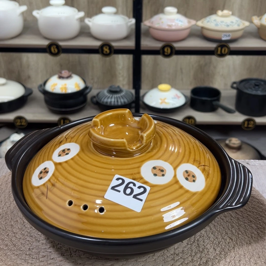 【闪购商品】关*口径26.5厘米砂锅微瑕疵品262