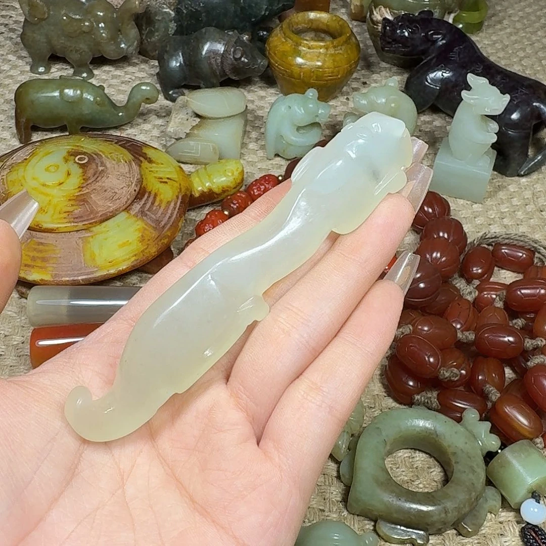 白玉菩提吊坠挂件