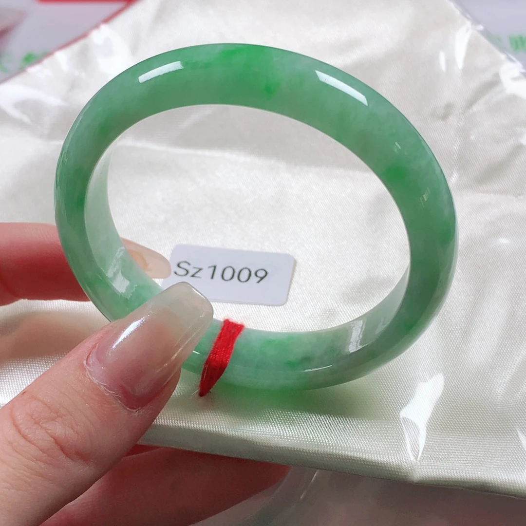 未镶嵌手镯（贵妃镯）翡翠天然翡翠手镯sz1009
