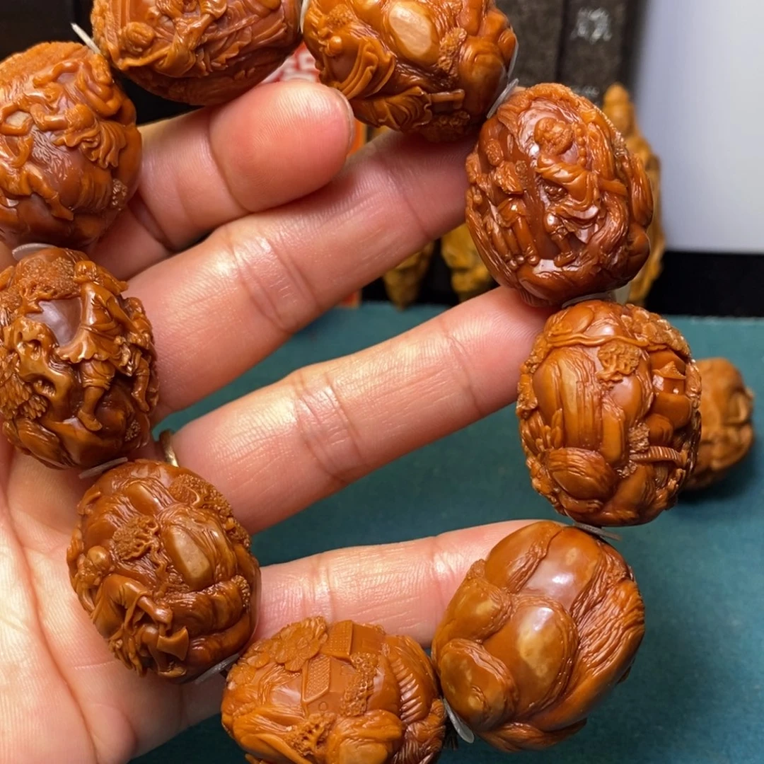 小***子橄榄核手串/手链水浒英雄好汉橄榄