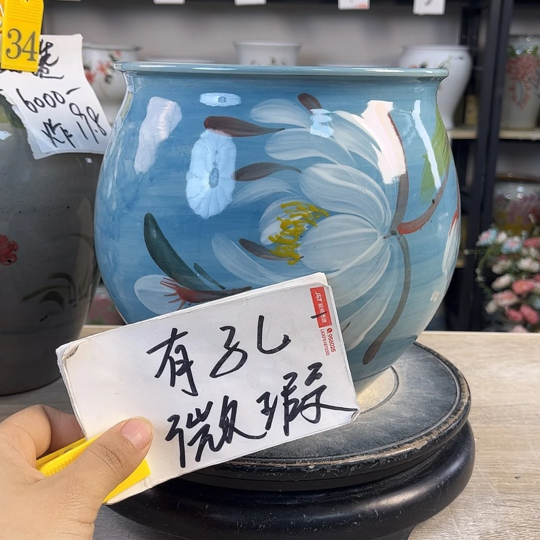 罐1xc景德镇陶瓷花盆
