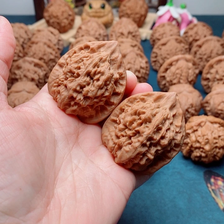 把件文玩核桃官帽40