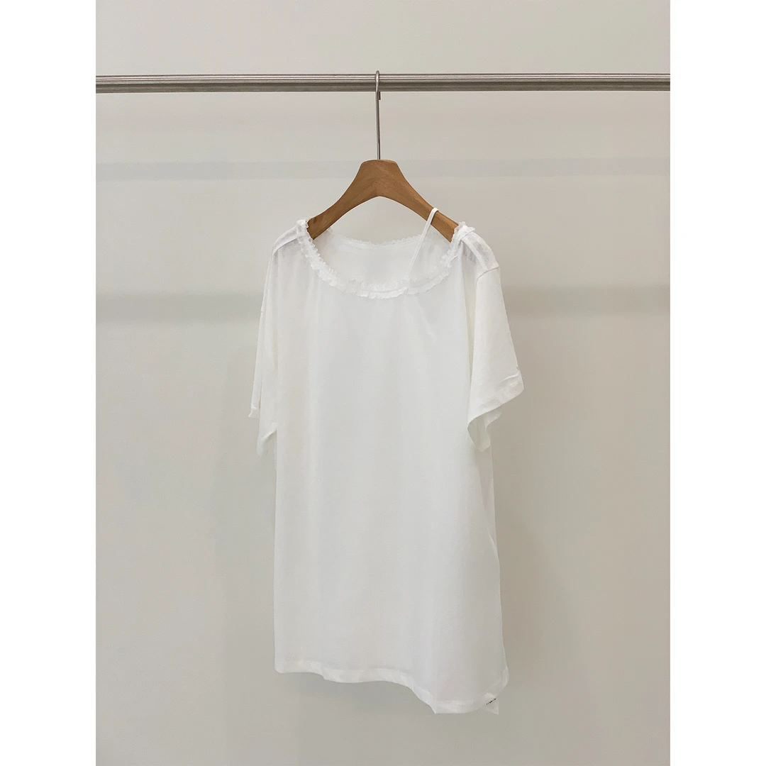 【no退no换】单肩带短袖T恤