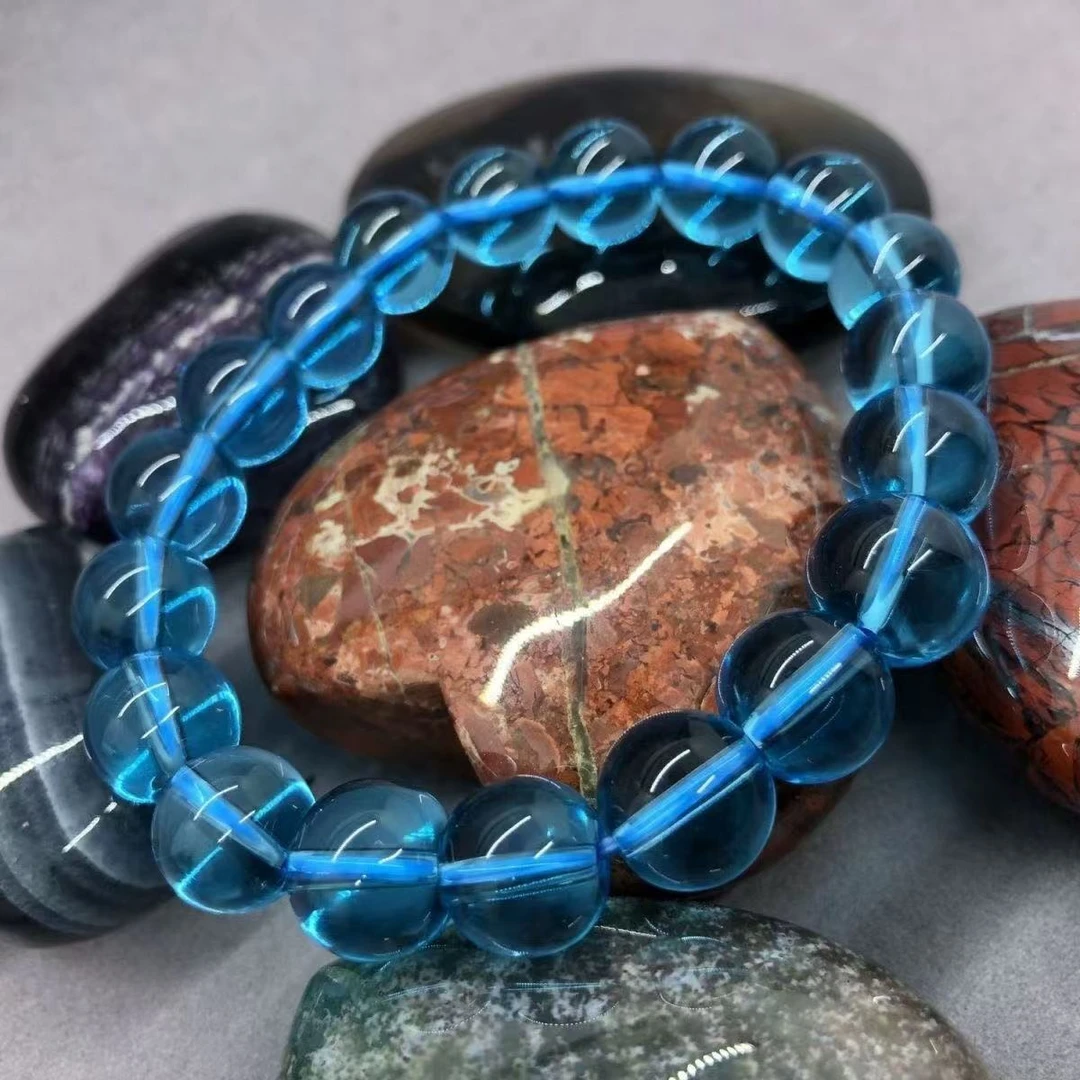 b02蓝水晶14m手链