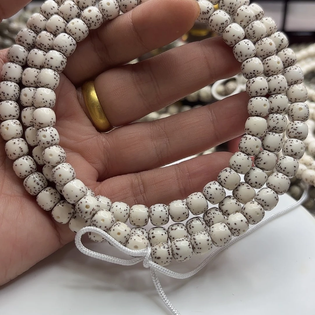 佳***圃手串星月菩提87通体大留白