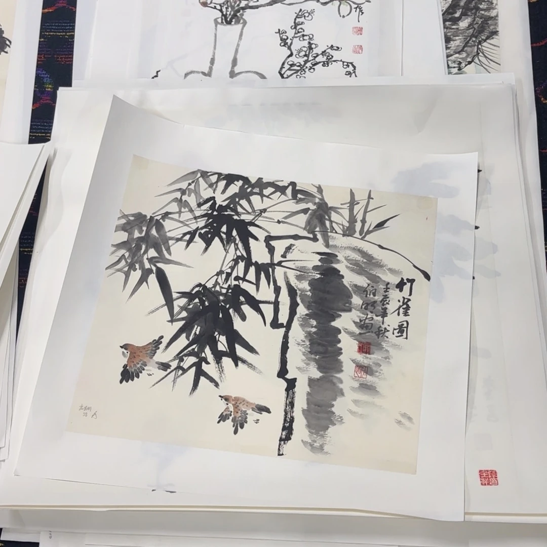 国画国画作品庞伯明老师作品刘