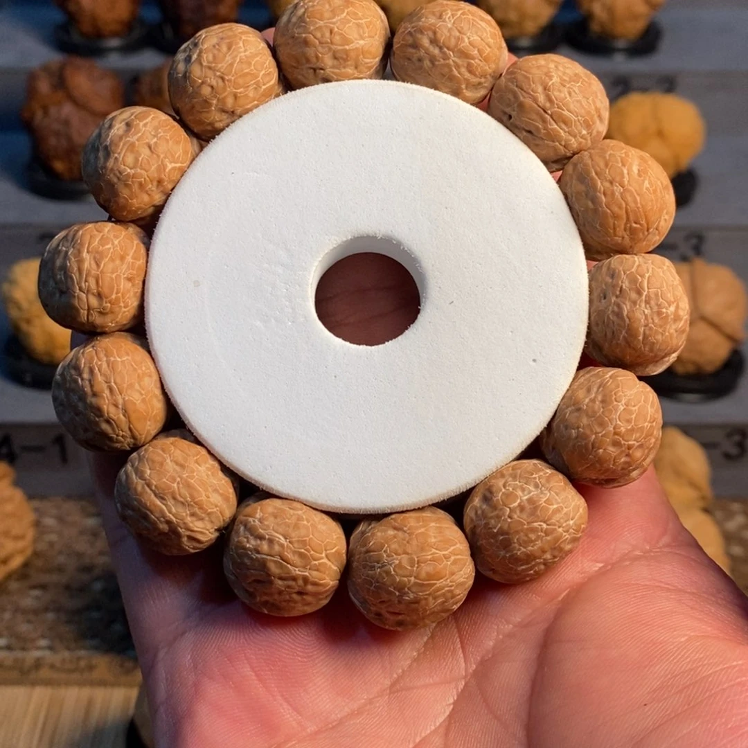 把件文玩核桃总***条手串1.8