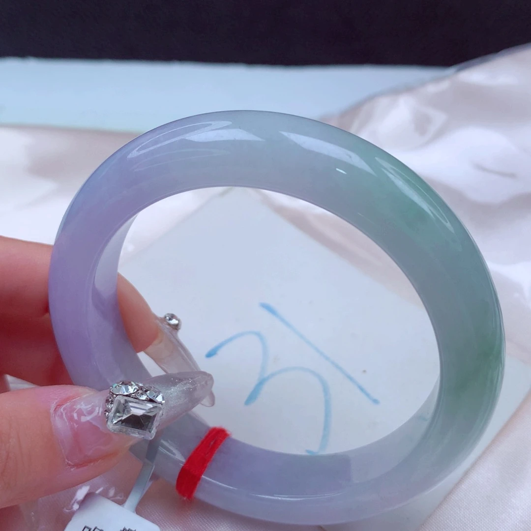 翡翠手镯未镶嵌天然缅甸翡翠A货手镯