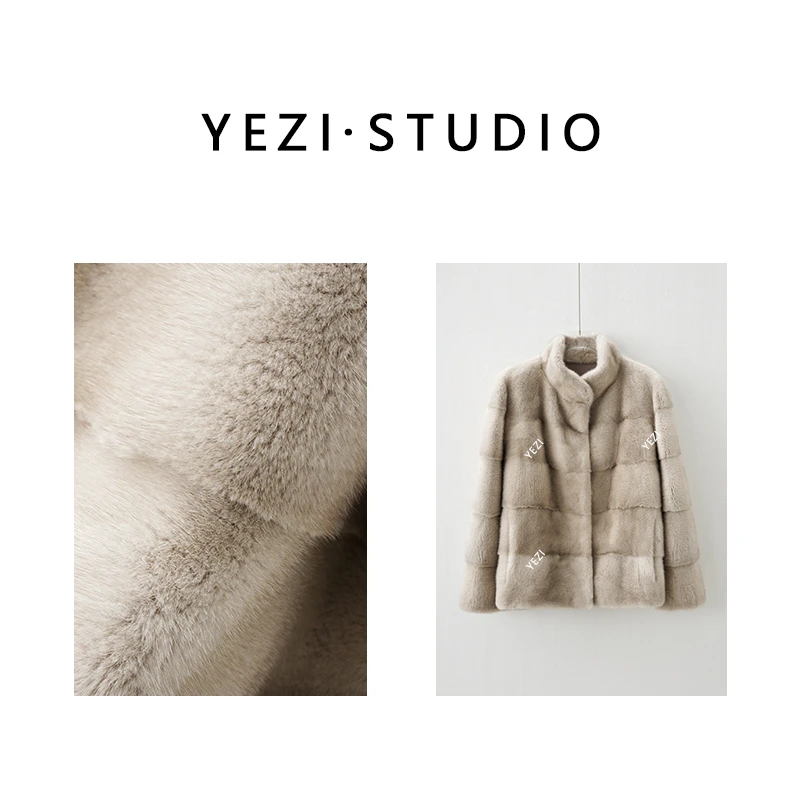 【富家千金】芬兰進口增色横排水貂皮真.丝里水貂外套25431025-35两