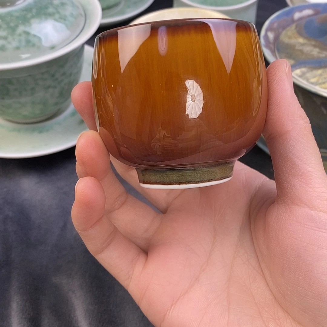 景德镇高温颜色釉杯42