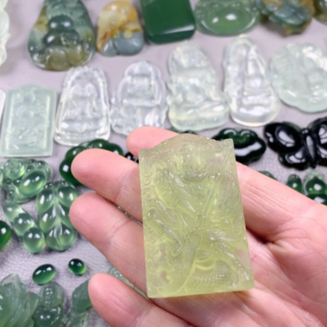 【闪购商品】蛇纹石玉岫玉未镶嵌