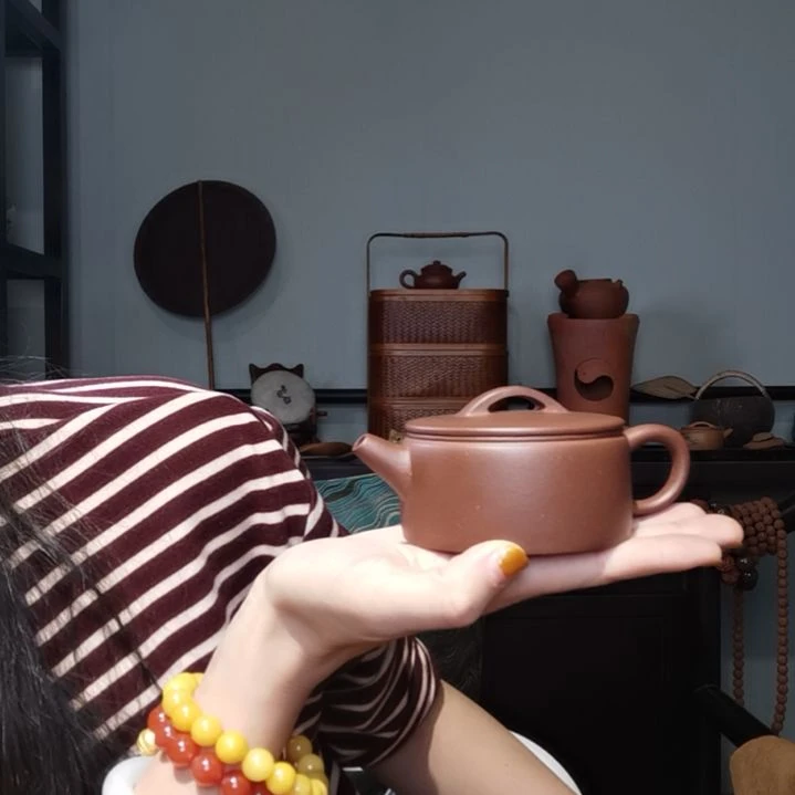 【闪购商品】紫砂茶壶飛**天汉瓦半手