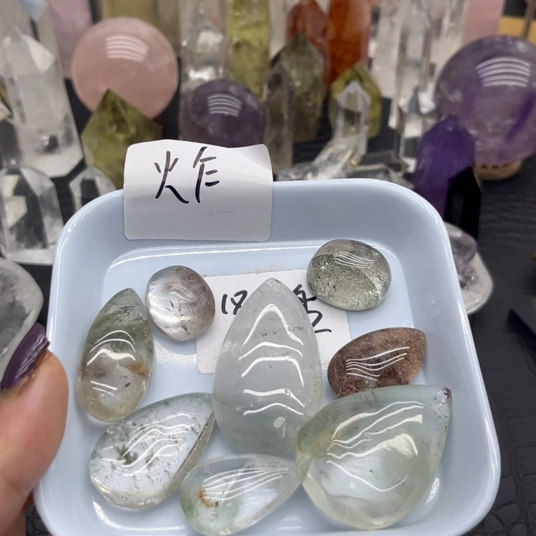 听***泉未镶嵌珠宝半成品水晶8