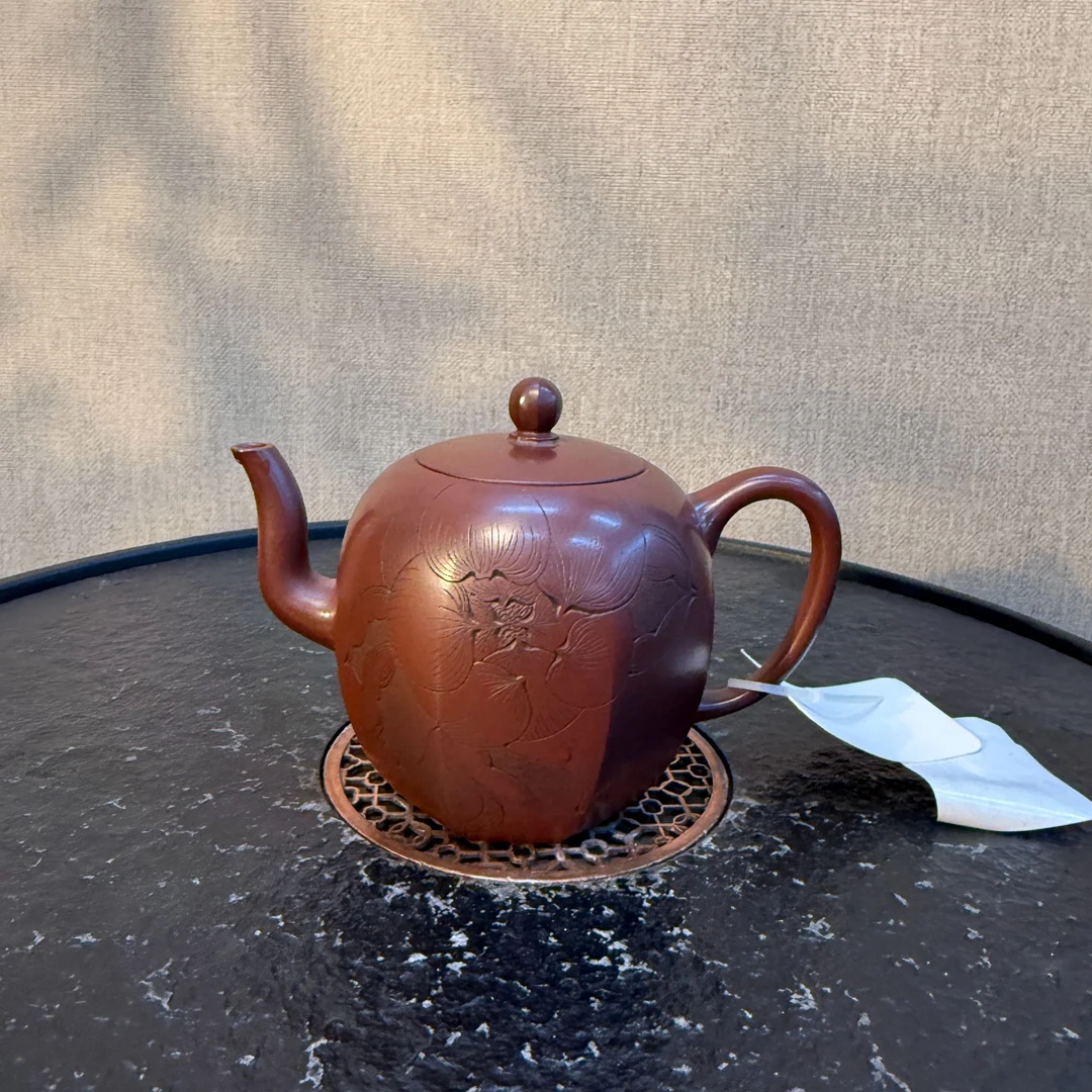 695号 wjc 0520007523 八方美人 枣红泥 230cc