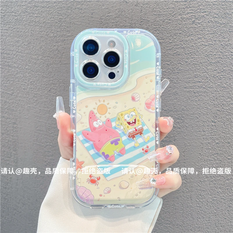 泡芙羽纱适用苹果16/iPhone/华为荣耀/OPPO/VIVO/小米/手机壳爆款