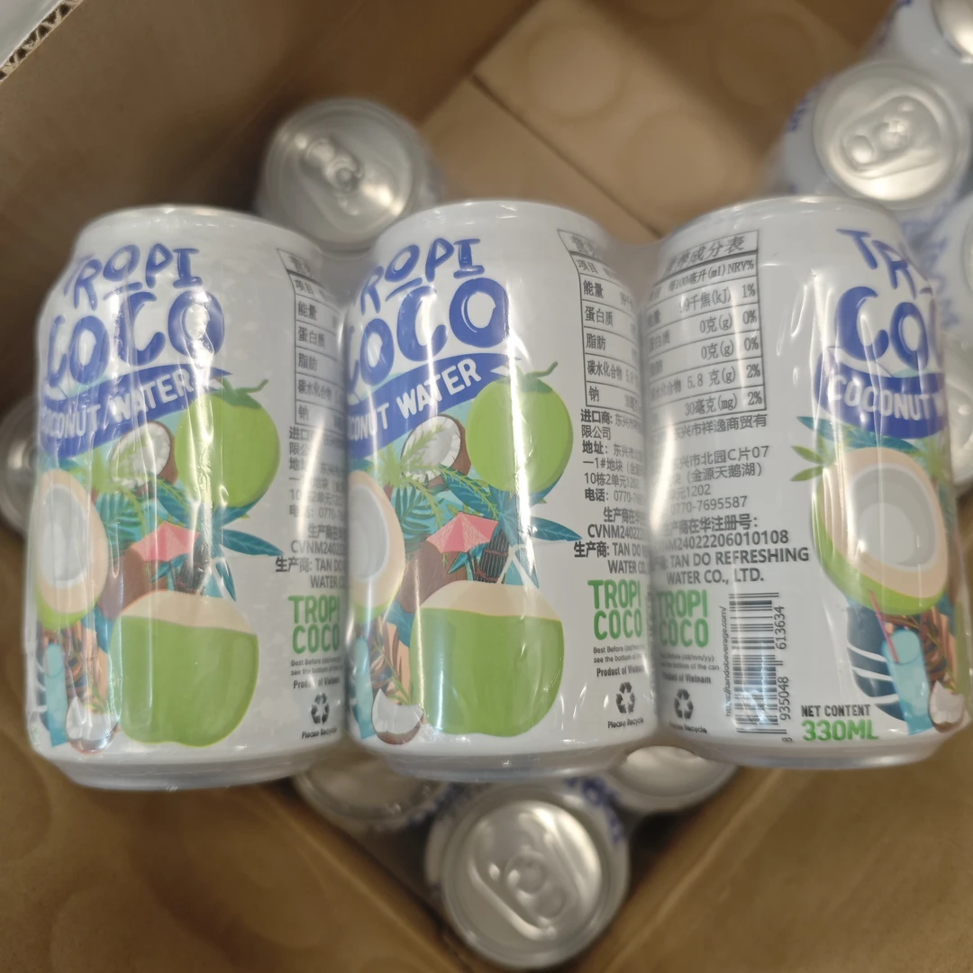 （6瓶）越南进口100%椰子汁