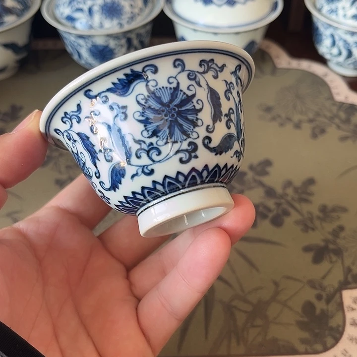 新品凤尾草压手杯