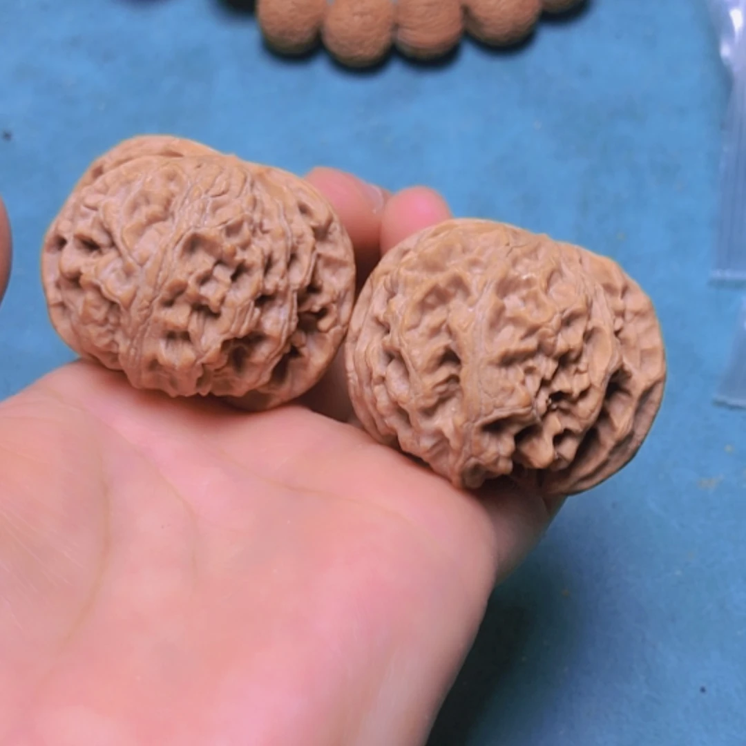【闪购商品】核桃摆件43苹果有修