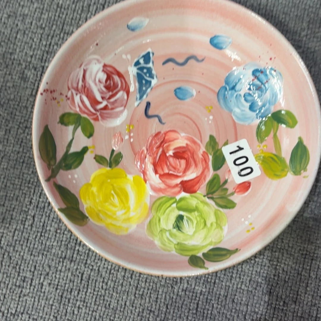 瓷片景德镇手绘高温釉下彩陶瓷茶具
