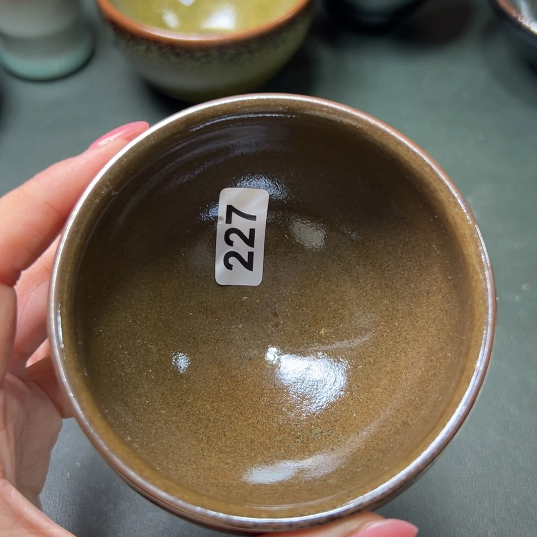 茶盏全手工原矿原釉建盏