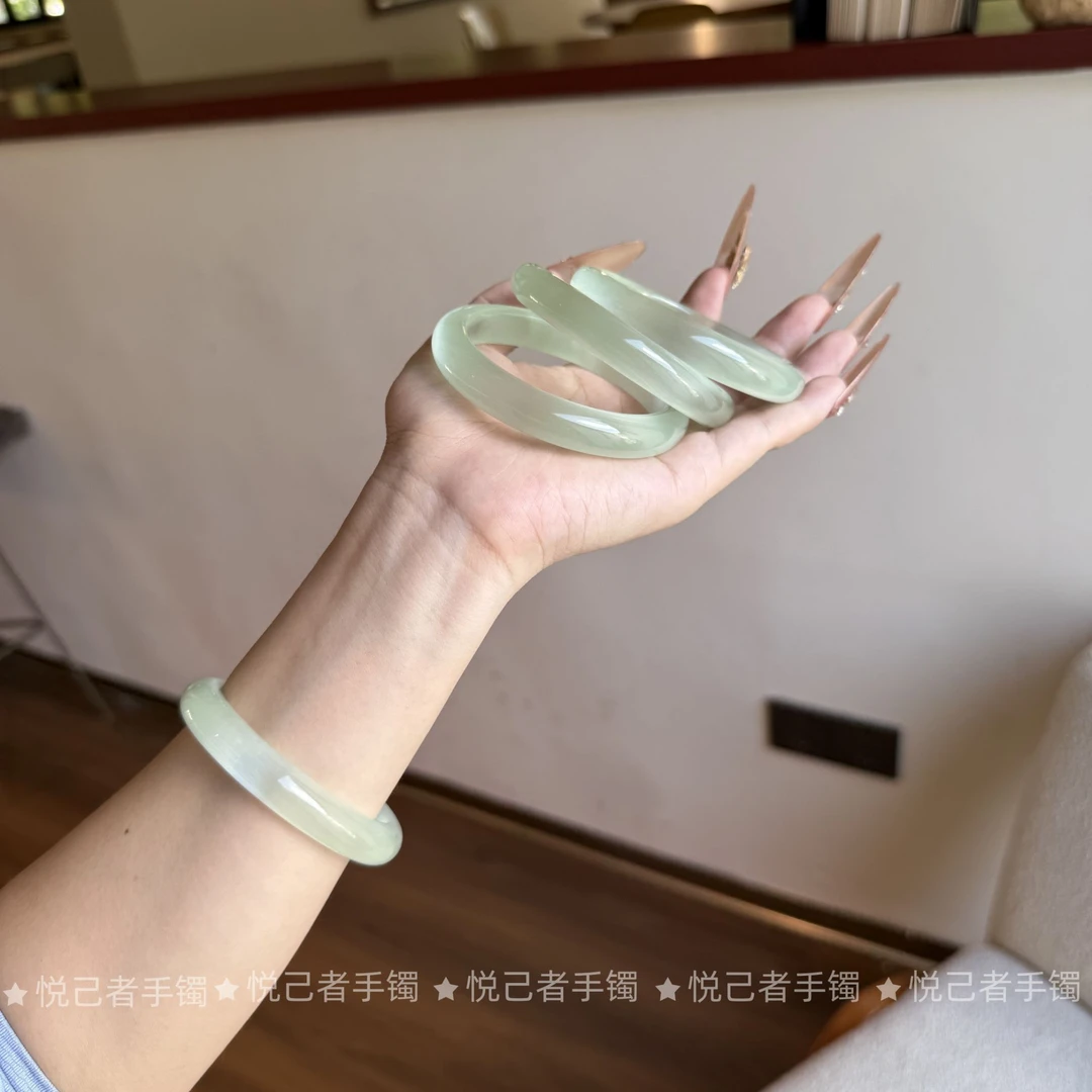 国风中式多肉葡萄甜美气质原创设计晴水绿傣族风格饰品简约小众