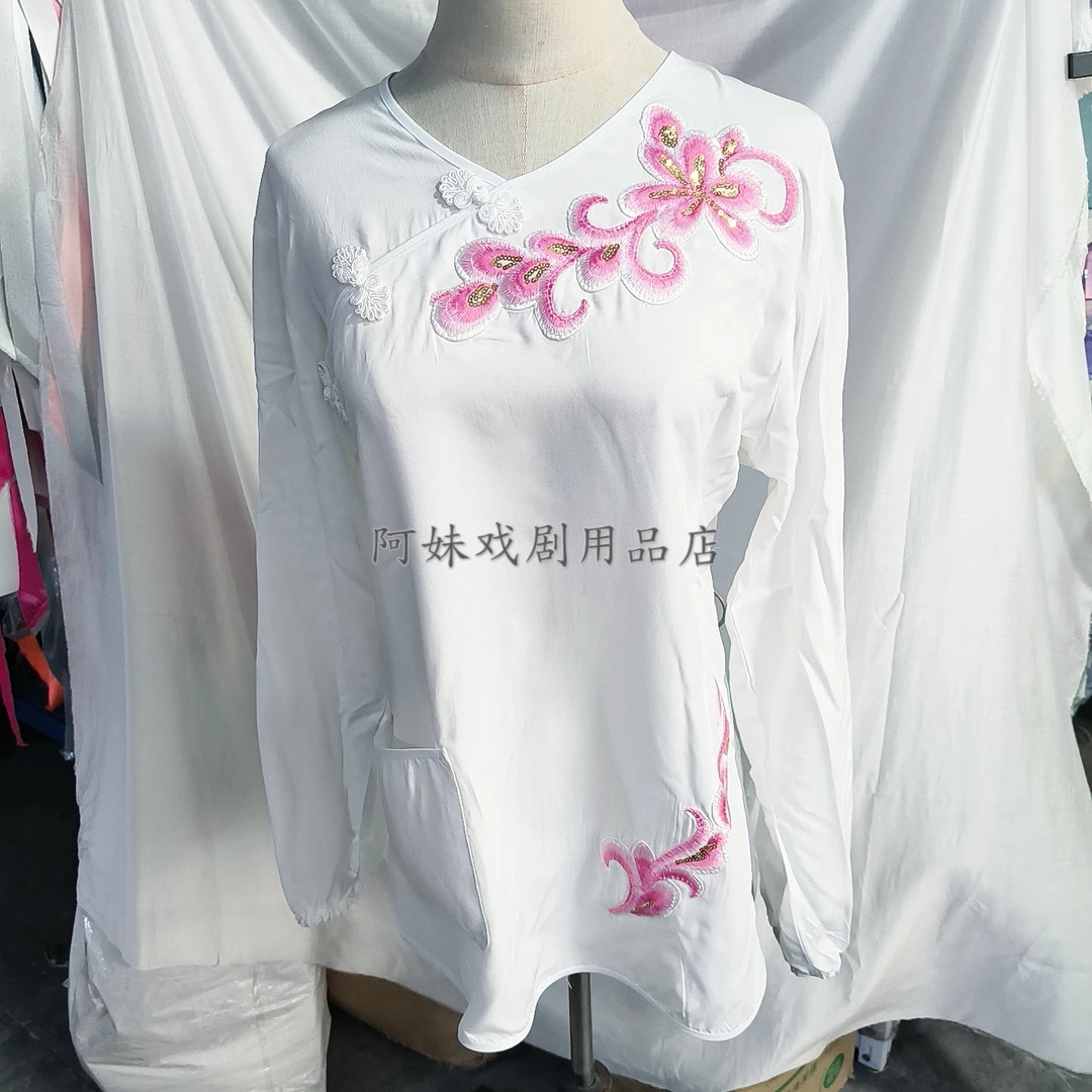 戏曲花旦京剧水衣子 水裤古装汉服内衣内衬打底彩裤立领