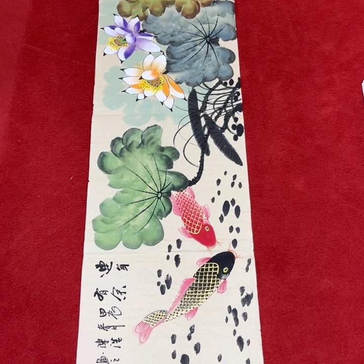 国画手绘图是用来做