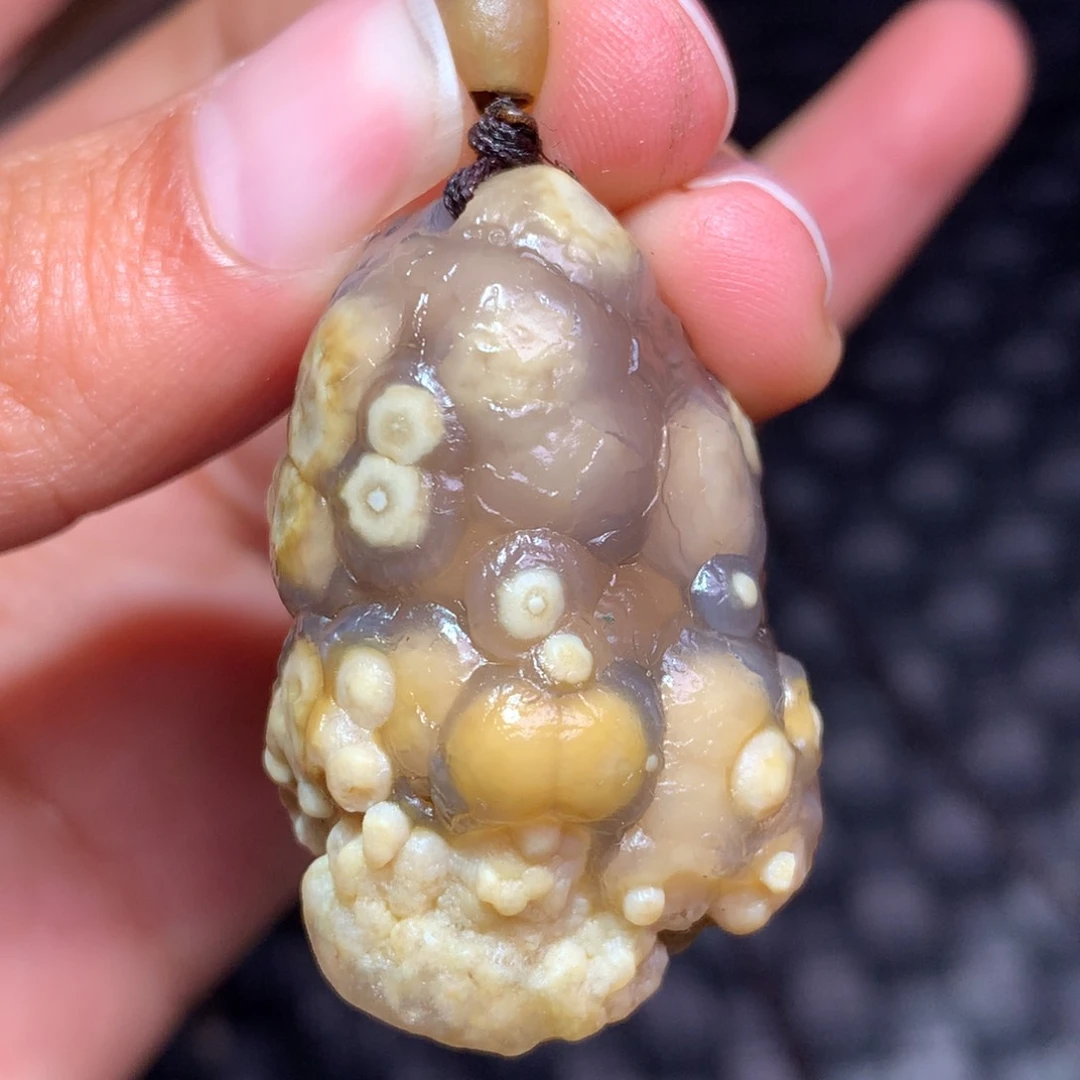 未镶嵌玛瑙/玉髓珠宝半成品