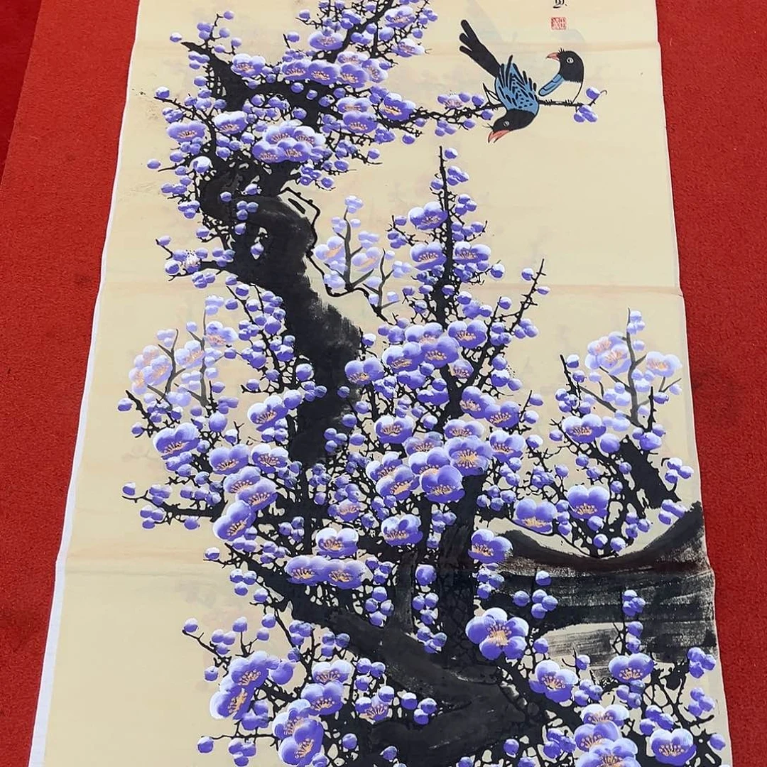 国画手绘国画作品