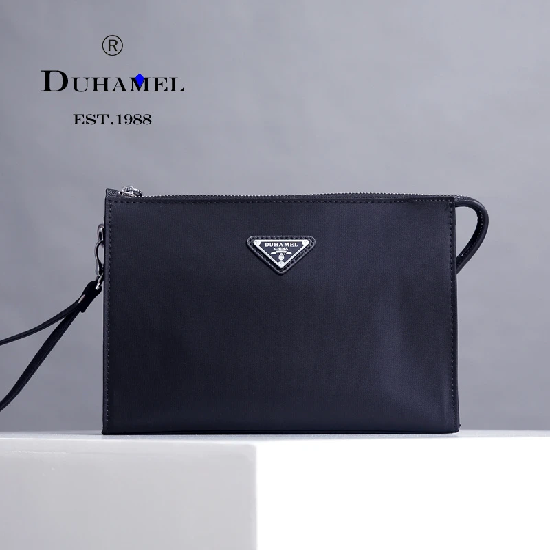 直播间8号-41842牛津布男士手抓包简约休闲手包夹包防水