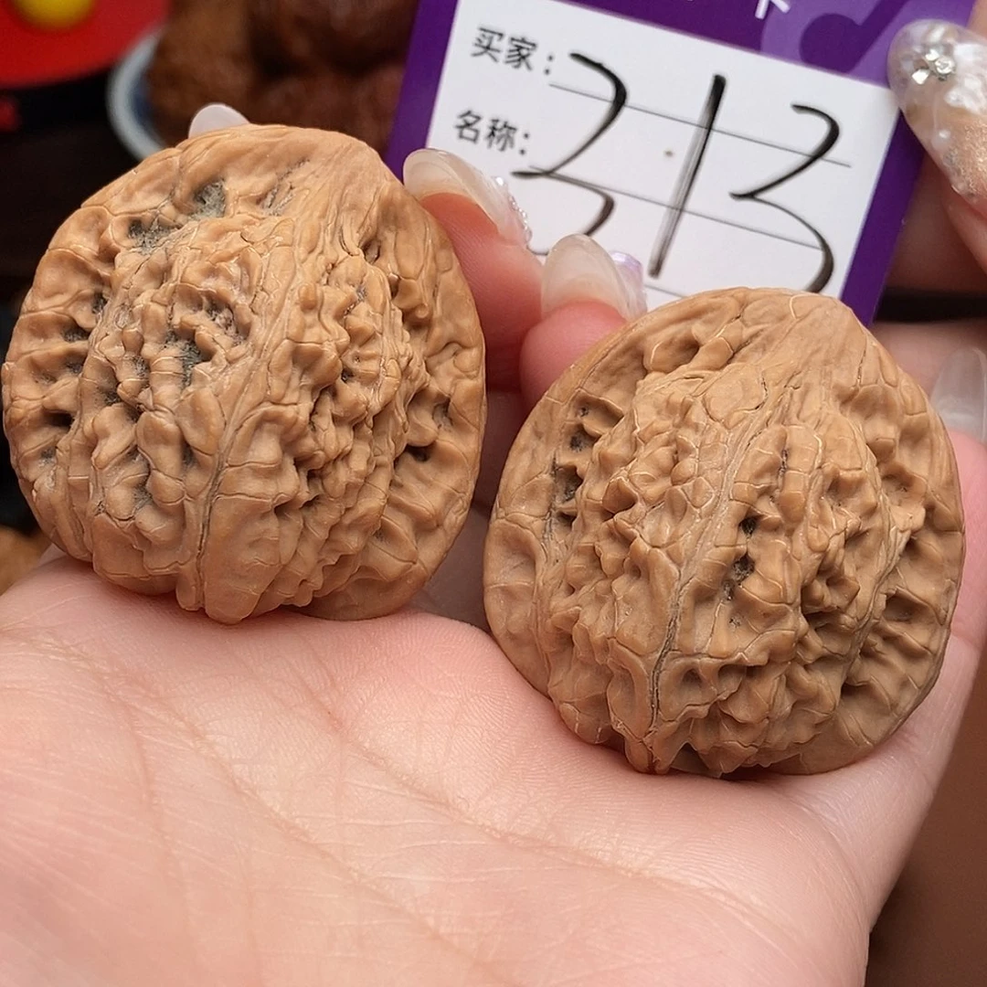 吊坠文玩核桃望月41