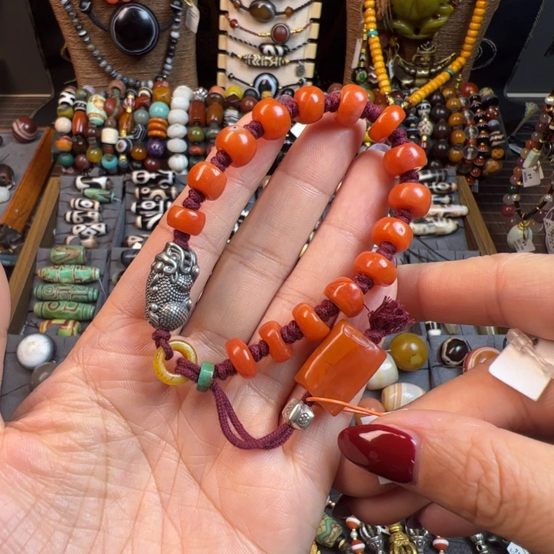 玛瑙/玉髓未镶嵌手链