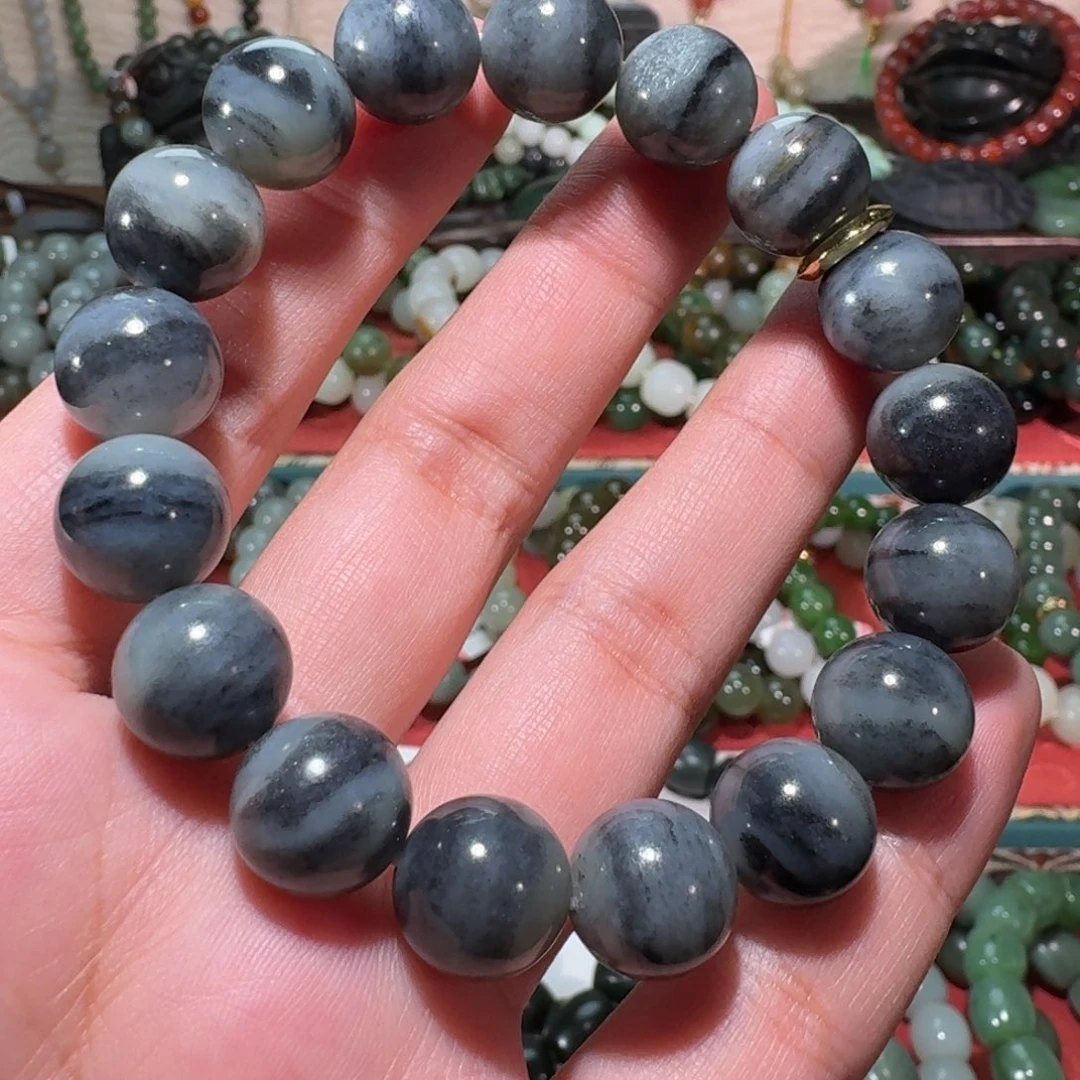 十****和田玉未镶嵌手链